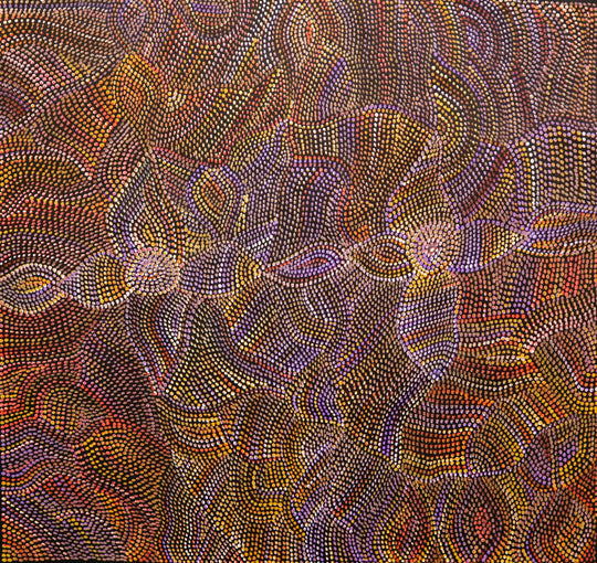 "Bush Yam Seeds" by Joy Pitjara