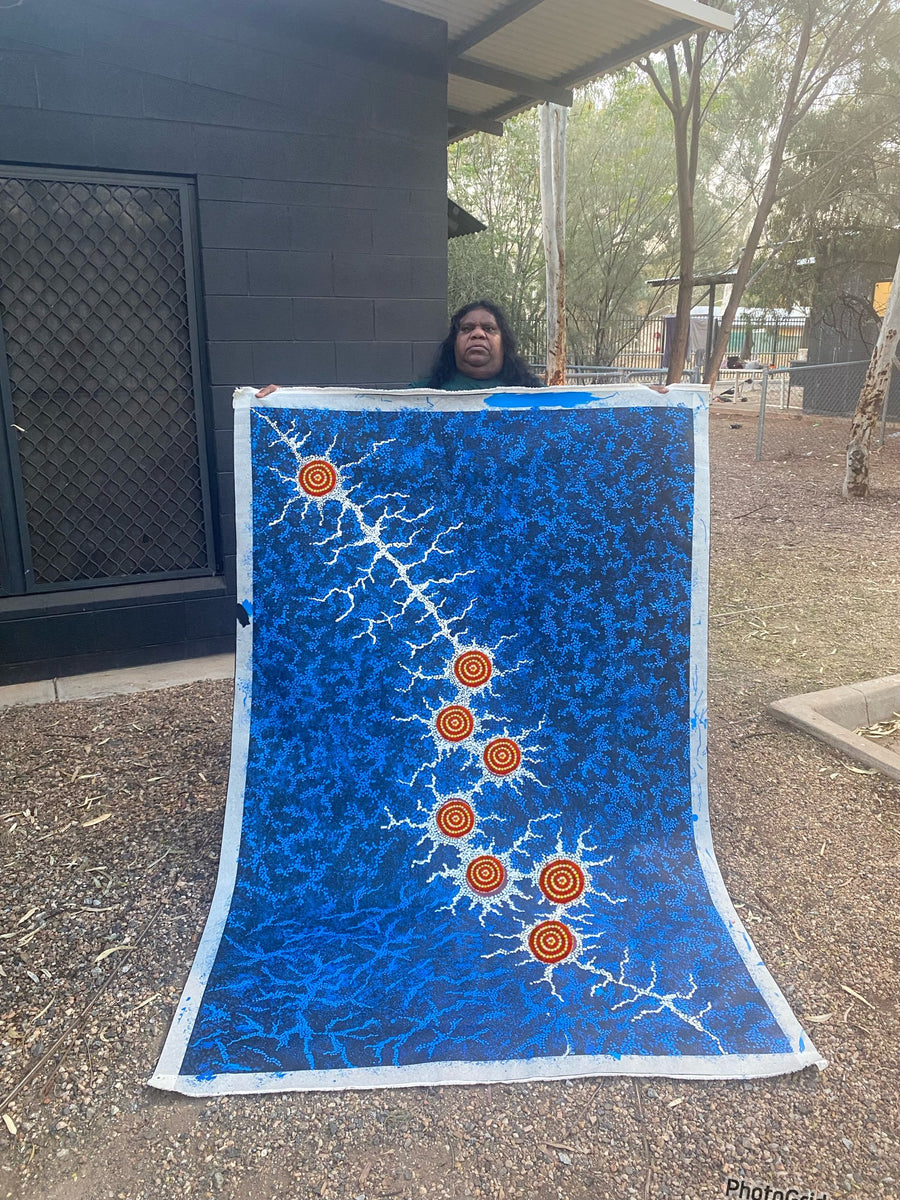 "Seven Sister's Dreaming" by Michelle Possum Nungurrayi Creative