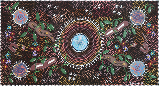 "Waterhole Dreaming" by Jason Dimer
