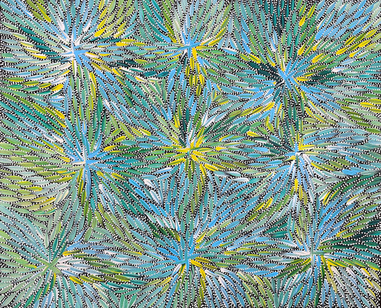 "Bush Medicine Leaves" by Bernadine Johnson Kemarre