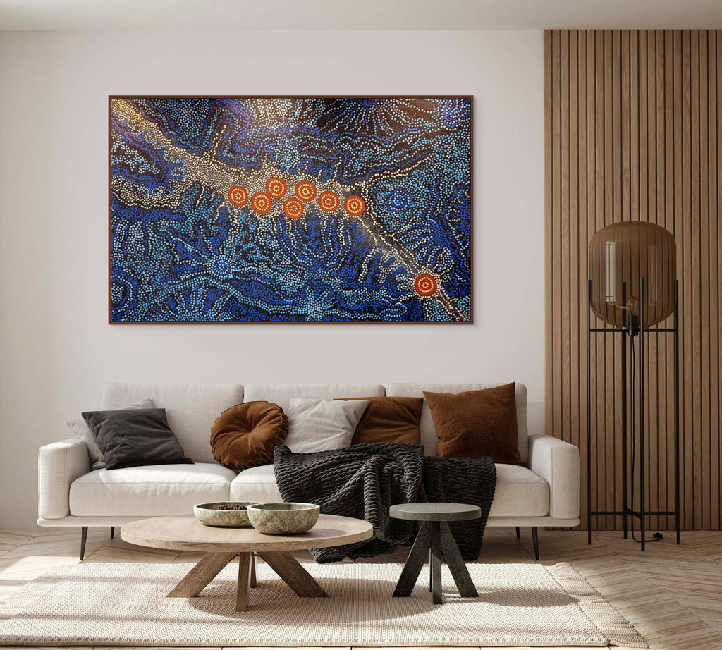 "Seven Sister's Dreaming" by Azeza Possum Ramzan