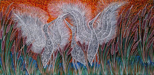"Brolga Dreaming" by Christine Winmar