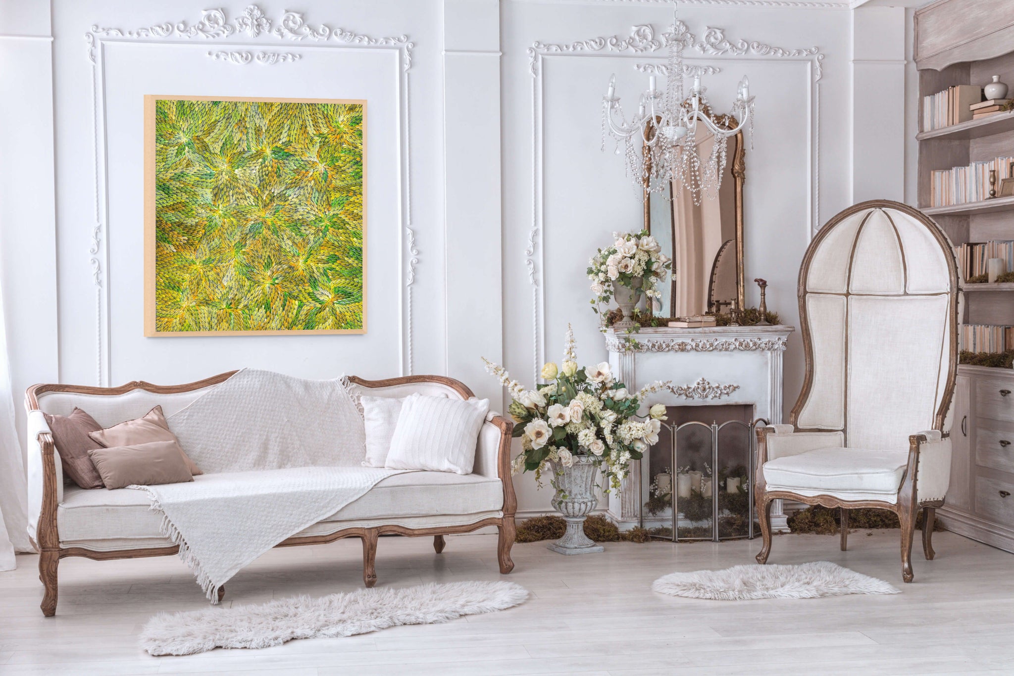 "Bush Medicine Leaves" by Bernadine Johnson