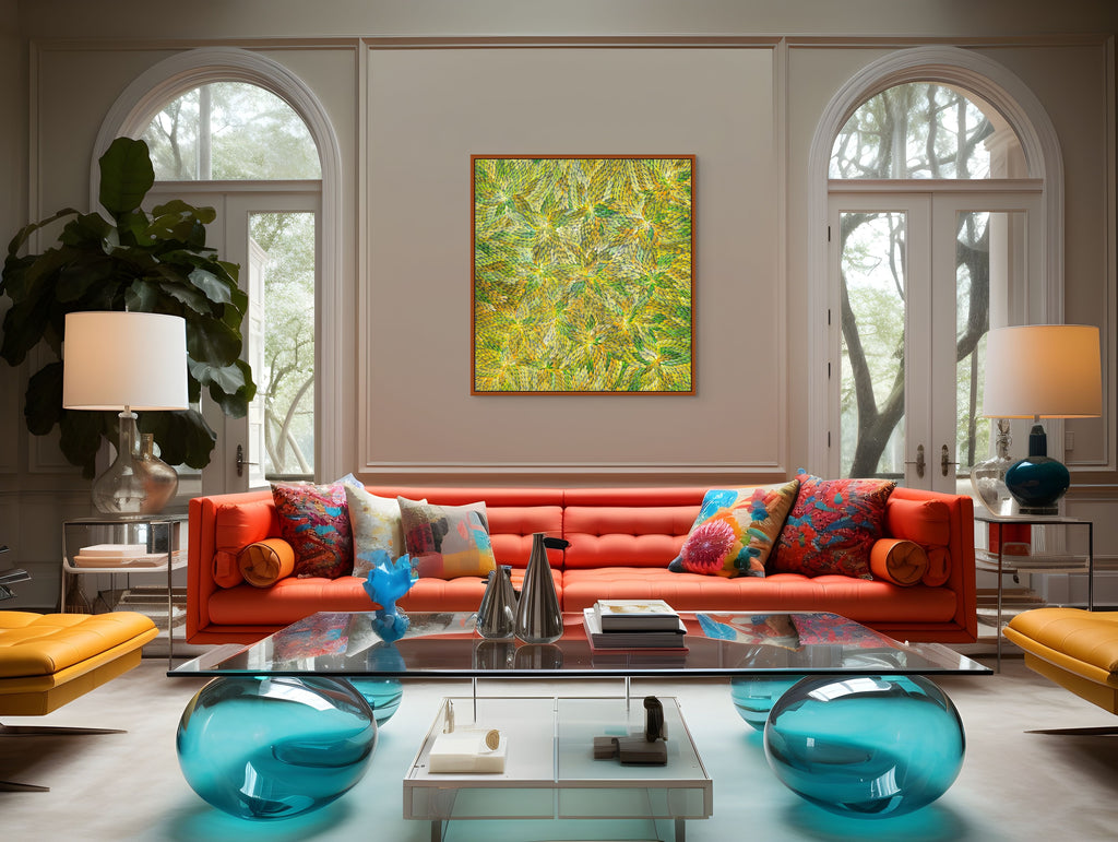 "Bush Medicine Leaves" by Bernadine Johnson