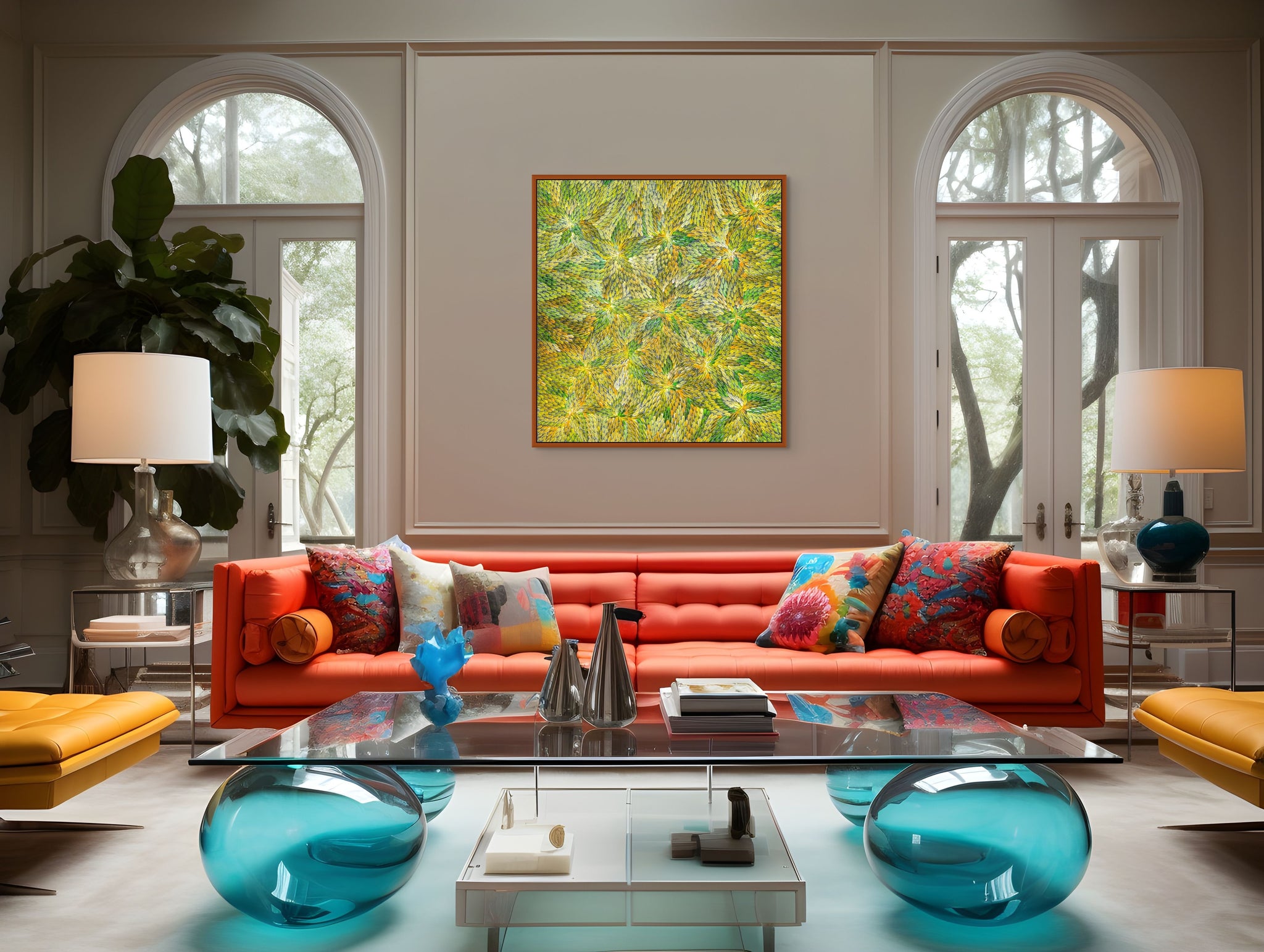 "Bush Medicine Leaves" by Bernadine Johnson