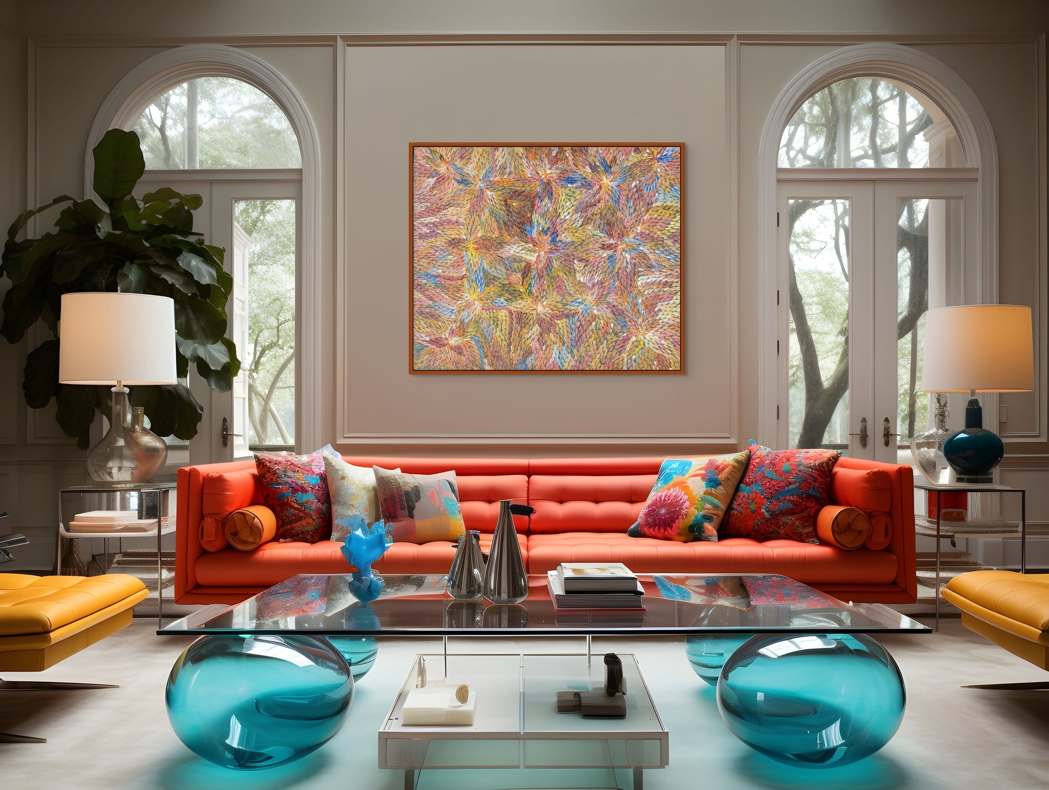 "Bush Medicine Leaves" by Bernadine Johnson