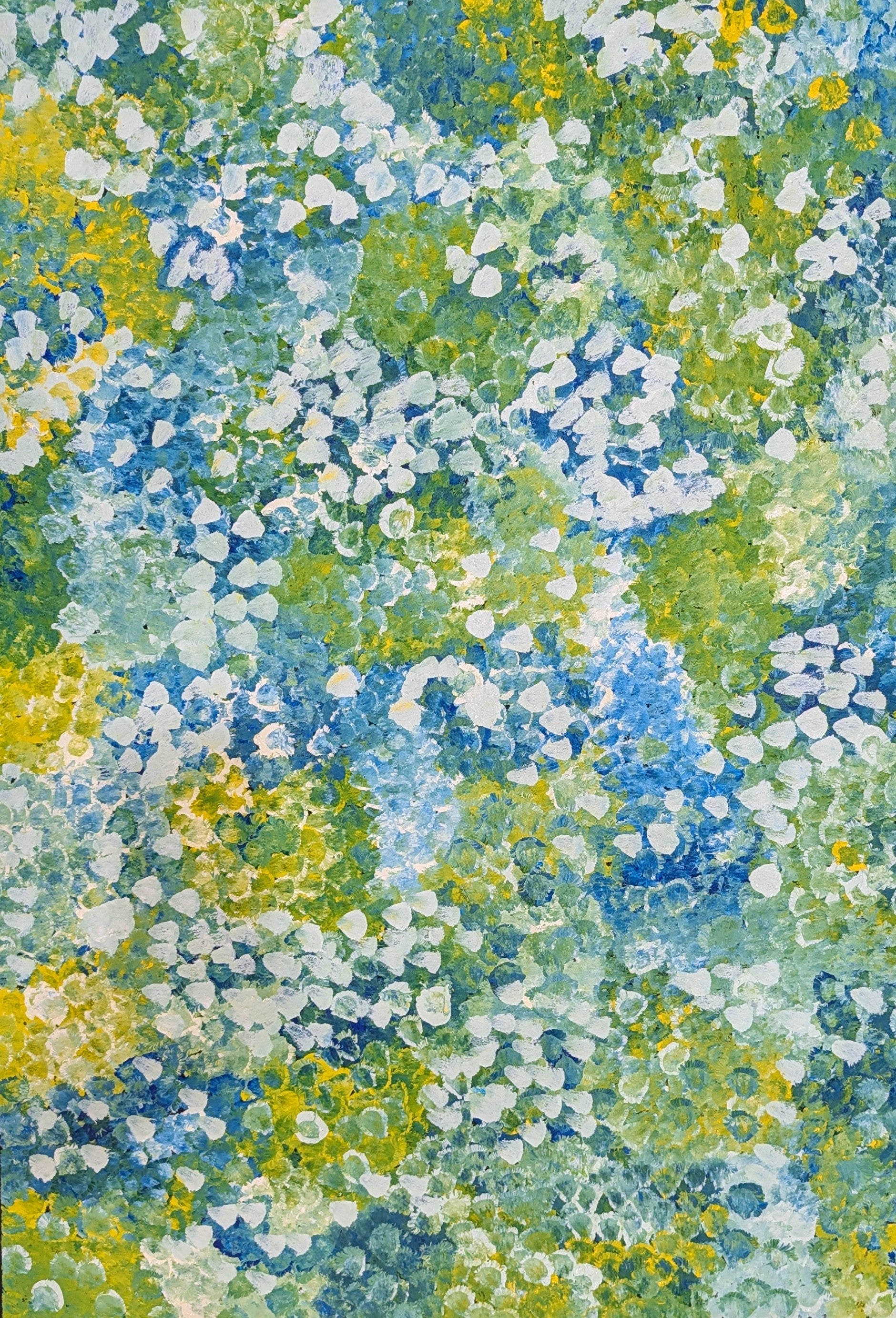 "Bush Plum Dreaming" by Belinda Golder Kngwarreye