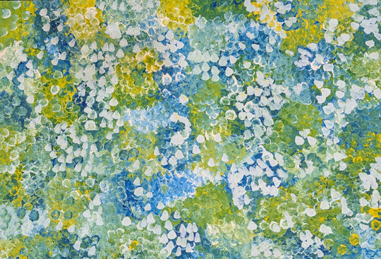 "Bush Plum Dreaming" by Belinda Golder Kngwarreye