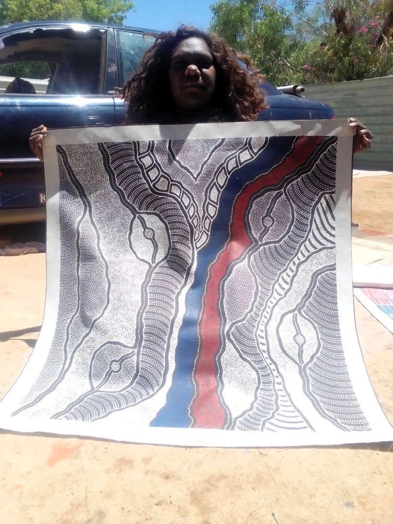 "My Country" by Delvine Petyarre