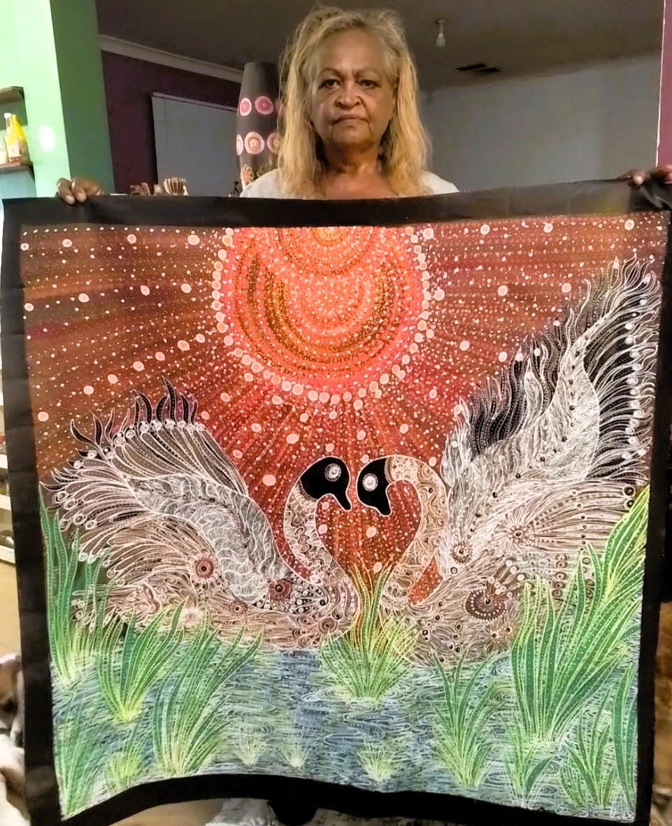 "Black Swan Dreaming" by Christine Winmar