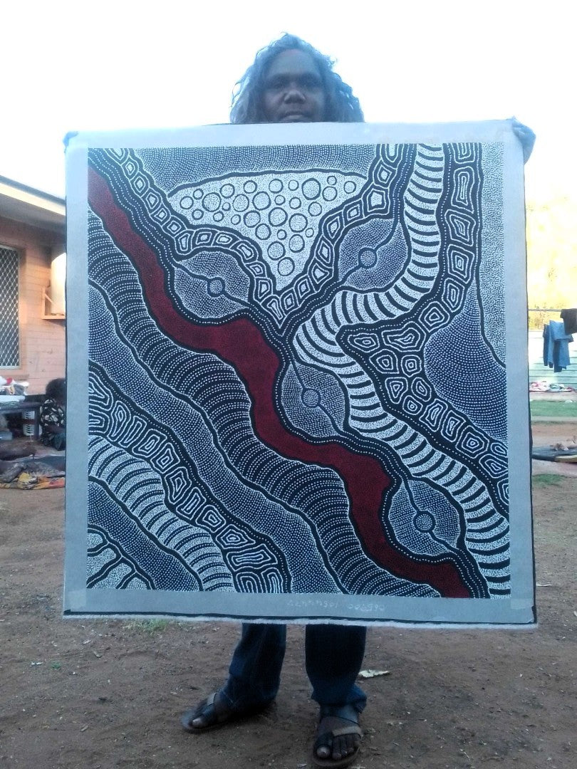 "My Country" by Delvine Petyarre