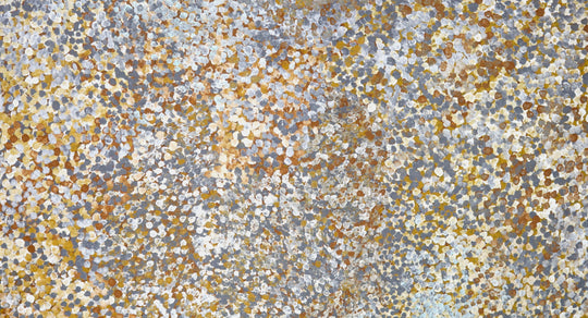 "Bush Plum Dreaming" by Janet Golder Kngwarreye