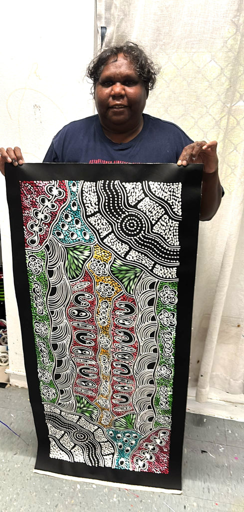 "Women's Ceremony" by Sharon Numina Napanangka