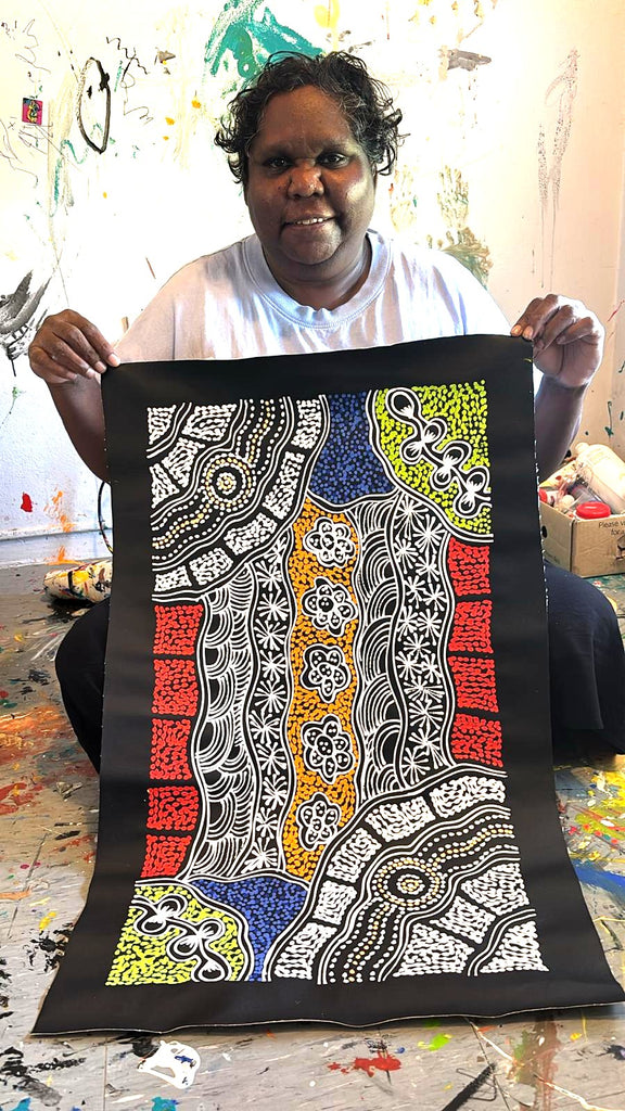 "Women's Ceremony" by Sharon Numina Napanangka