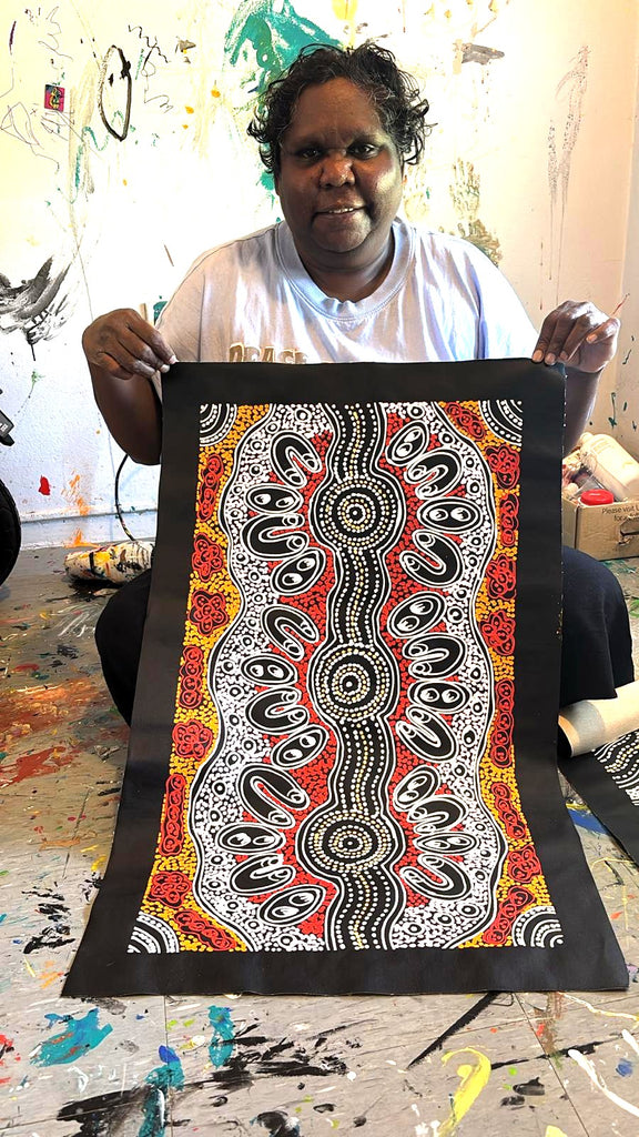 "Women's Ceremony" by Sharon Numina Napanangka