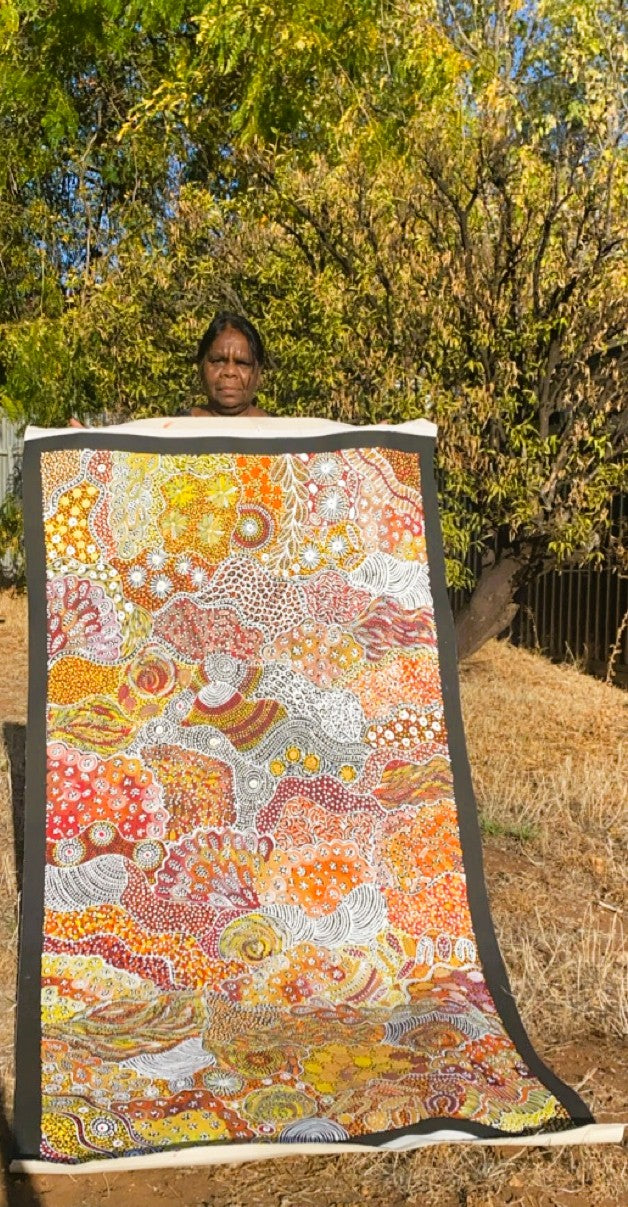 "Women's Ceremony" by Janet Golder Kngwarreye