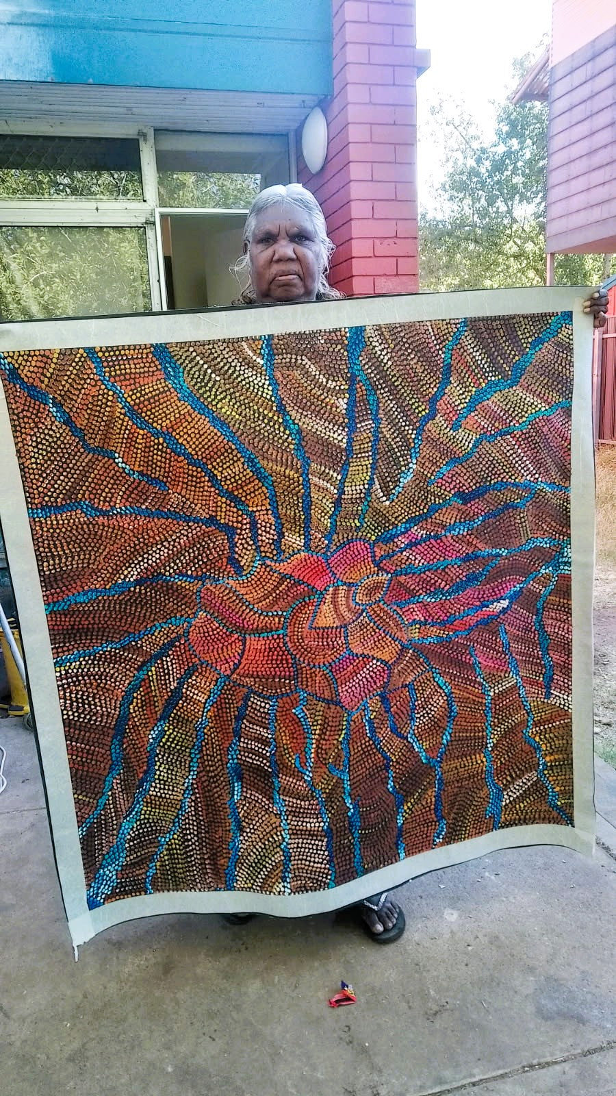 "Bush Yam Seeds" by Joy Purvis Pitjara