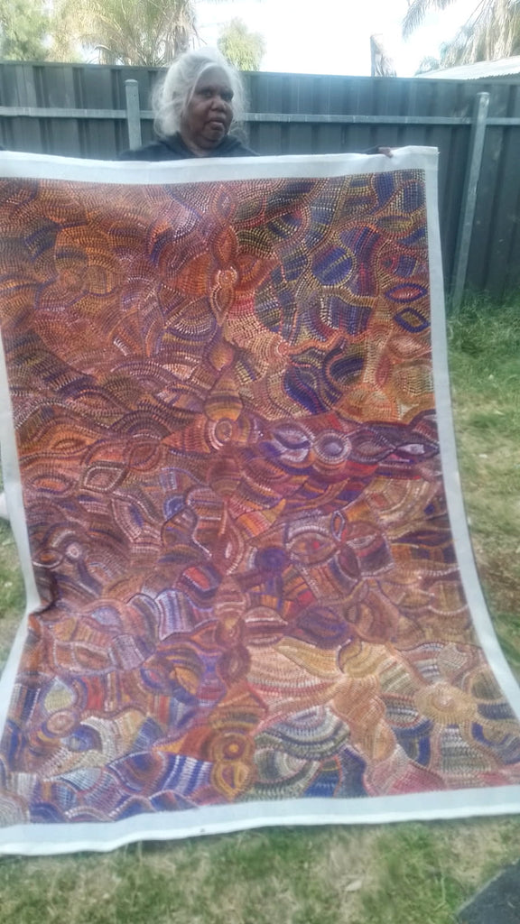 "Bush Yam Seeds" by Joy Purvis Pitjara