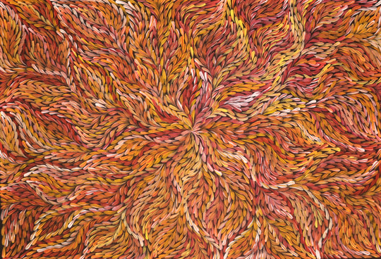 "Bush Medicine Leaves" by Rosemary Petyarre