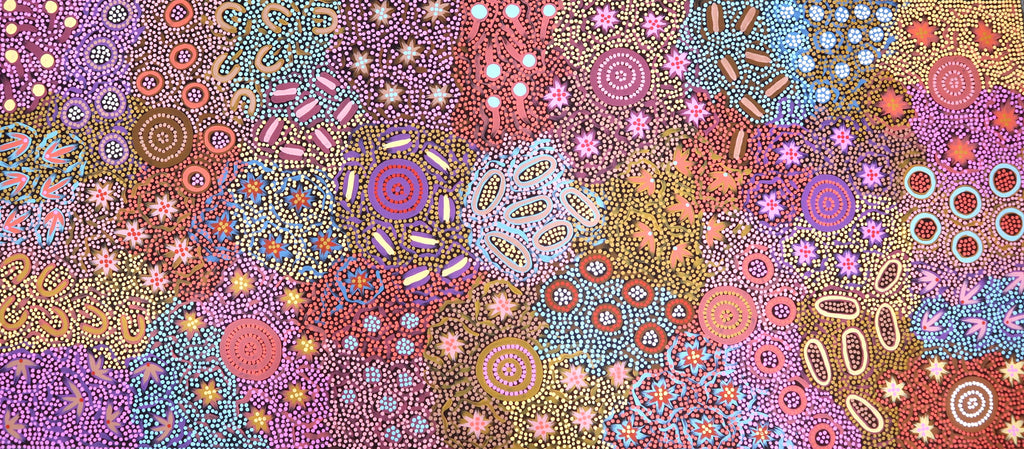 "My Grandmother's Country" by Michelle Possum Nungurrayi