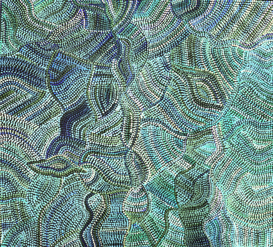 "Bush Yam Seeds" by Joy Pitjara