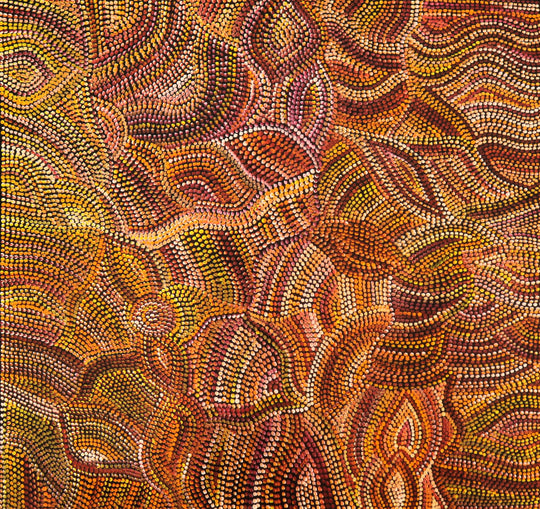 "Bush Yam Seeds" by Joy Pitjara