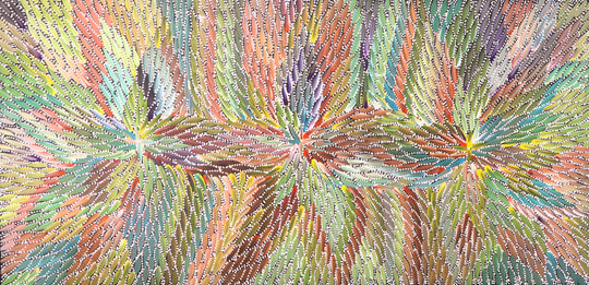 "Bush Medicine Leaves" by Bernadine Johnson Kemarre