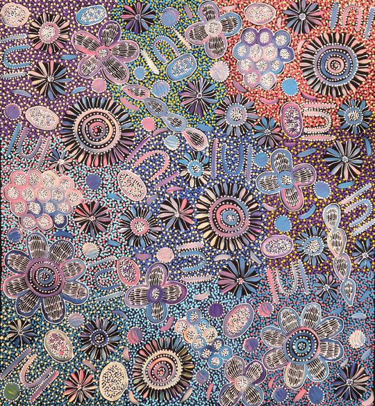 "Women's Ceremony" by Janet Golder Kngwarreye