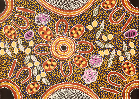 "Women Collecting Bushberries" by Lanita Numina