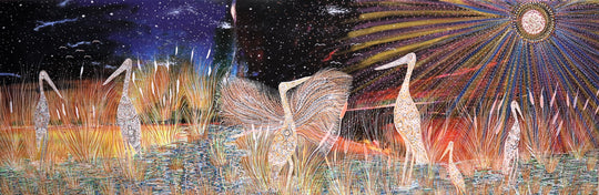 "Brolga Dreaming" by Christine Winmar