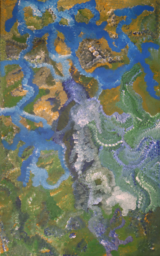 "Bush Plum" by Joy Pitjara