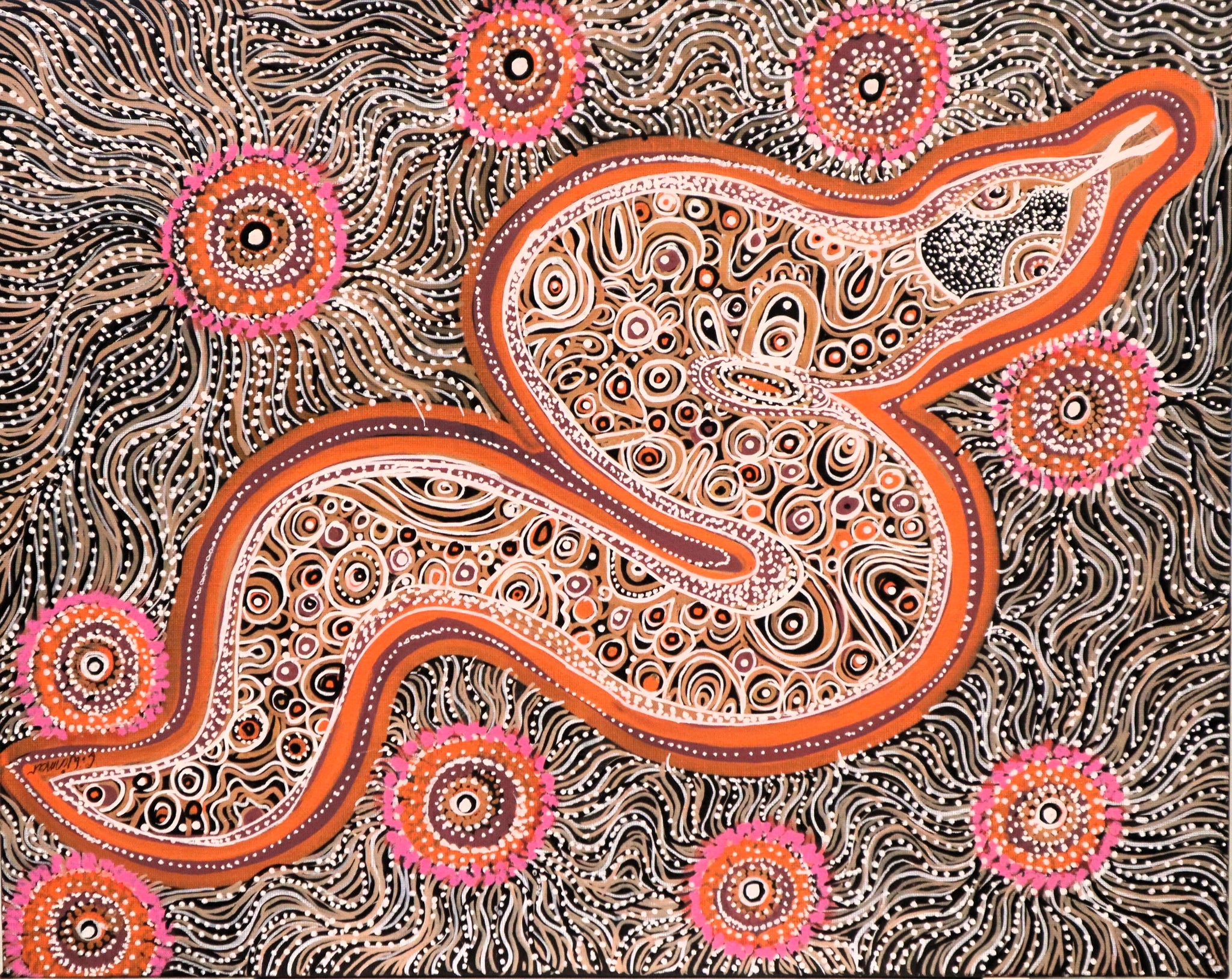Assorted Noongar Artworks by Christine Winmar