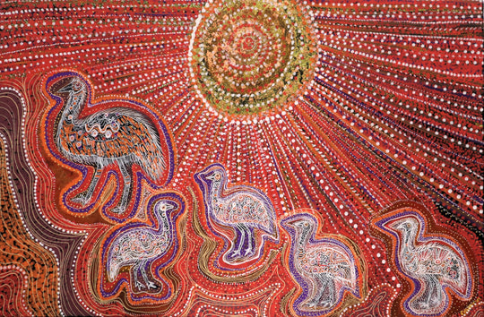 "Emu Dreaming" by Christine Winmar