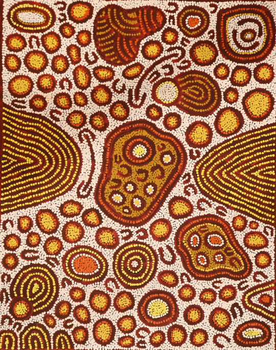 "Women's Ceremony" by Marcia Reid Nangala