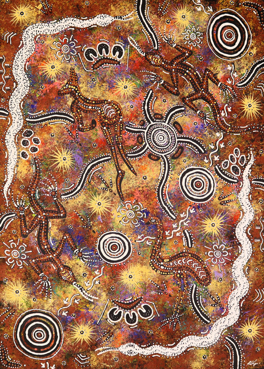 "Bush Tucker Dreaming" by Justin Ronberg