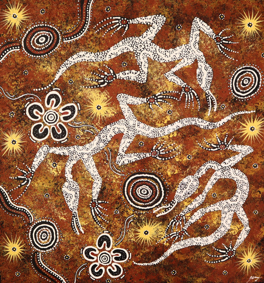 "Goanna Dreaming" by Justin Ronberg