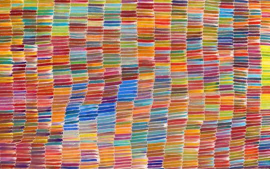 "Bush Yam" by Jeannie Mills Pwerle