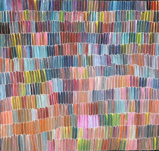 "Bush Yam" by Jeannie Mills Pwerle