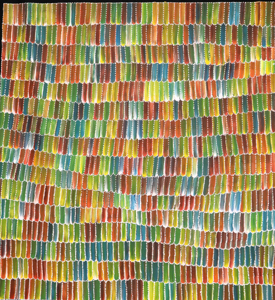 "Bush Yam" by Jeannie Mills Pwerle