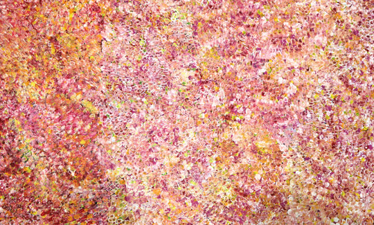 "Bush Plum Dreaming" by Bessie Petyarre