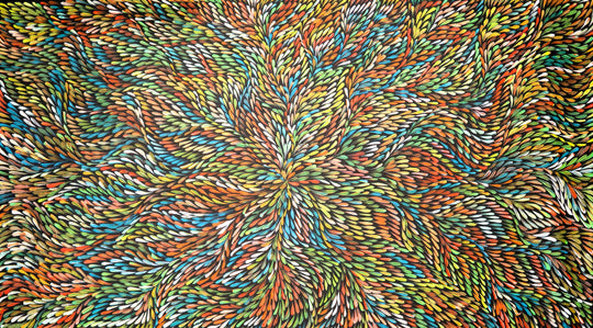 "Bush Medicine Leaves" by Heather Long Pitjara