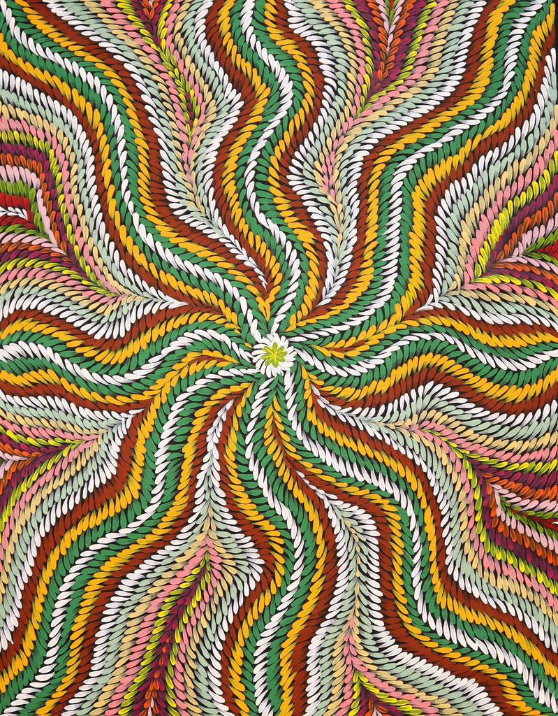 "Bush Medicine Leaves" by Tanya Nangala Price