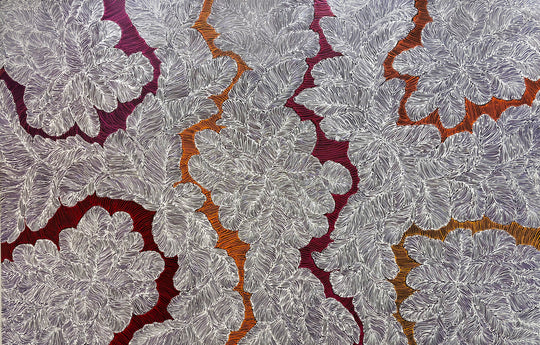 "Bush Medicine Leaves" by Rosemary Petyarre