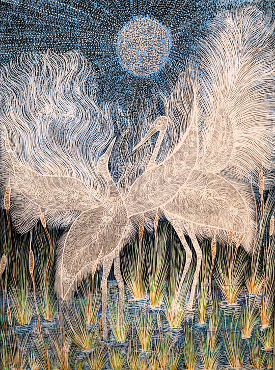 "Brolga Dreaming" by Christine Winmar