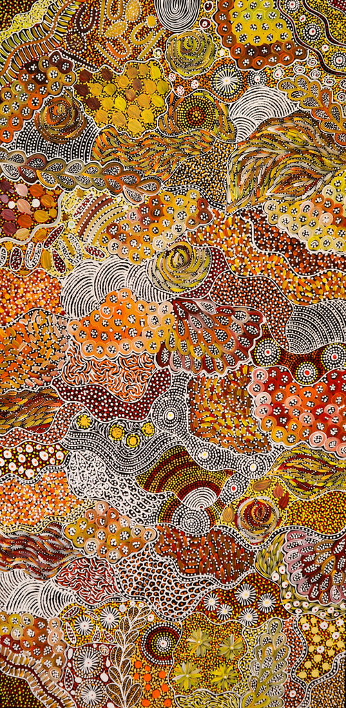 "Women's Ceremony" by Janet Golder Kngwarreye