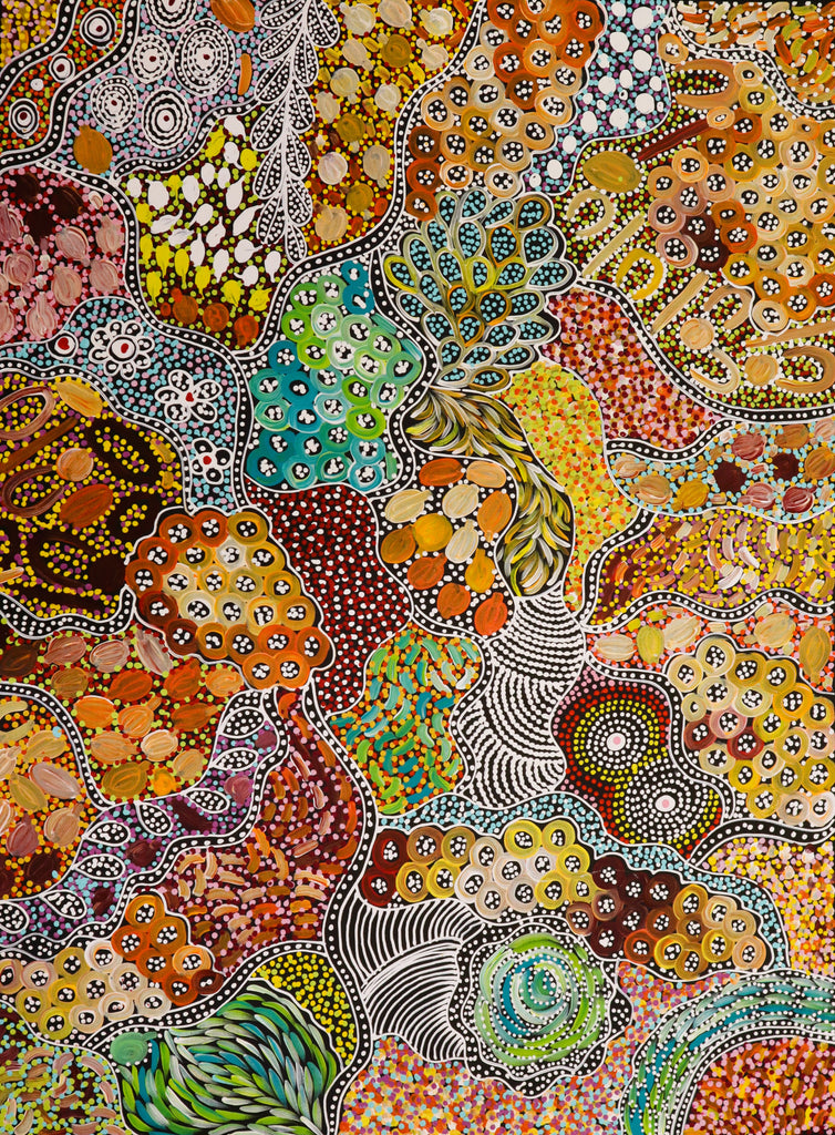 "Women's Ceremony" by Janet Golder Kngwarreye