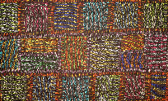 "Thorny Lizard" by Sharon Numina Napanangka