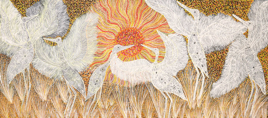 "Brolga Dreaming" by Christine Winmar