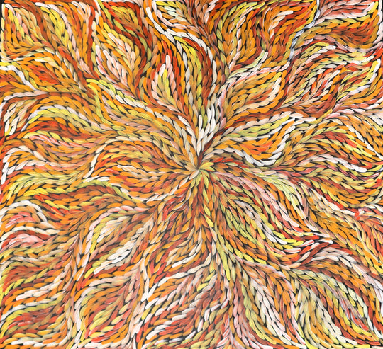 "Bush Medicine Leaves" by Rosemary Petyarre