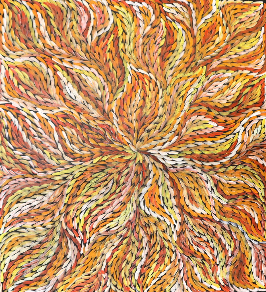 "Bush Medicine Leaves" by Rosemary Petyarre
